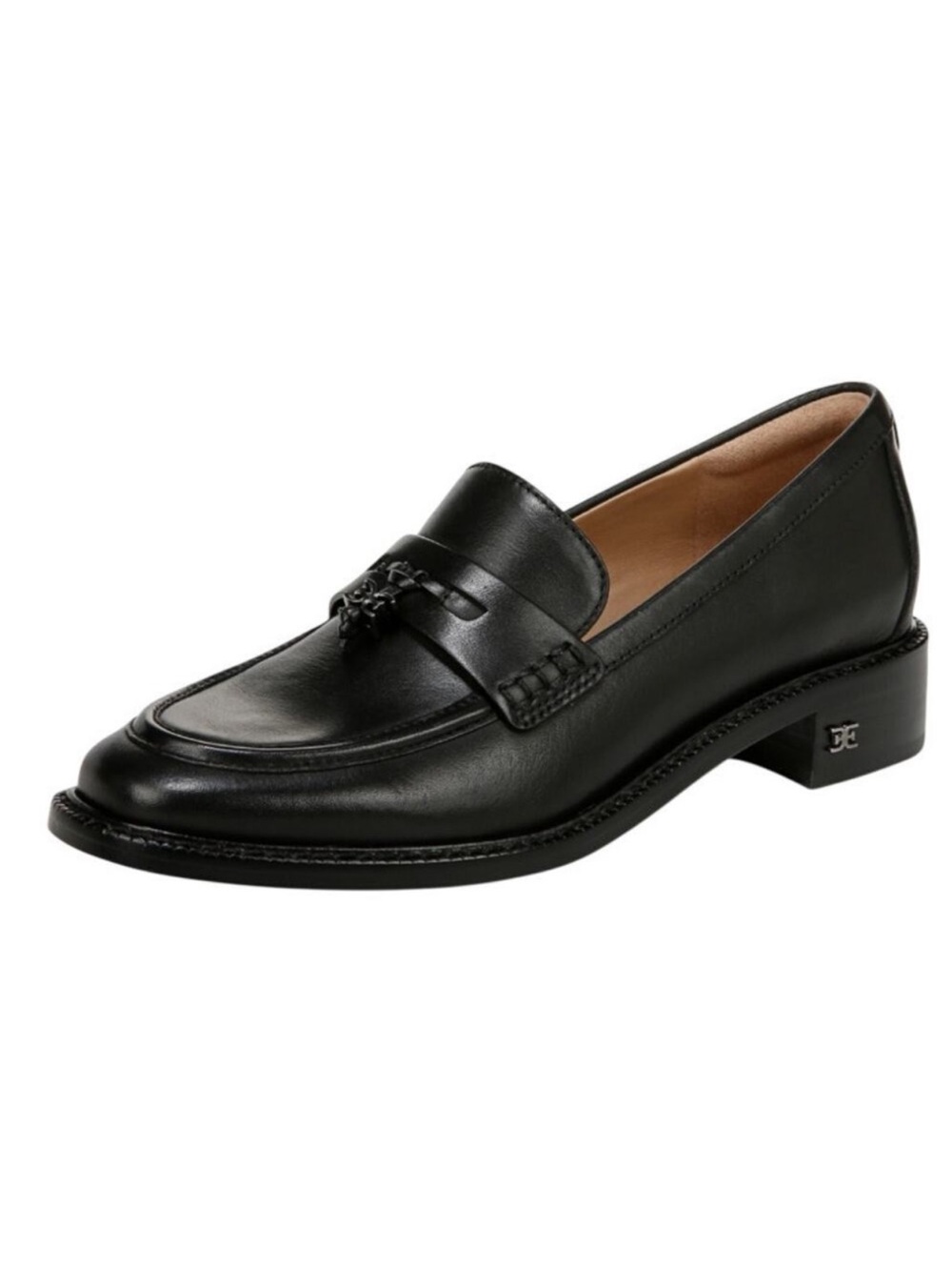 Sam Edelman Denise Black Leather Loafers - Size 9